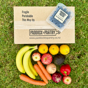 Student Fruit & Vege Box | Auckland Grocery Delivery Get Student Fruit & Vege Box delivered to your doorstep by your local Auckland grocery delivery. Shop Paddock To Pantry. Convenient online food shopping in NZ | Grocery Delivery Auckland | Grocery Delivery Nationwide | Fruit Baskets NZ | Online Food Shopping NZ Stock your student up wth healthy Fruit & Veg for the week with our Student Fruit & Vege Box. Filled with fresh fruit and veg that can be delivered nationwide.