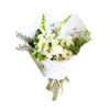 Big White Bouquet Send a stunning Big White Bouquet anywhere in New Zealand. Elegant seasonal white flowers beautifully presented and delivered nationwide.