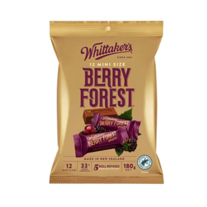 Whittaker's Berry Forest - Mini Slab 180g | Auckland Grocery Delivery Get Whittaker's Berry Forest - Mini Slab 180g delivered to your doorstep by your local Auckland grocery delivery. Shop Paddock To Pantry. Convenient online food shopping in NZ | Grocery Delivery Auckland | Grocery Delivery Nationwide | Fruit Baskets NZ | Online Food Shopping NZ 