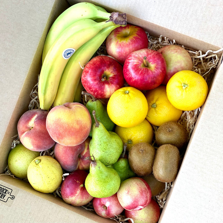 Large Fruit Box | Auckland Grocery Delivery Get Large Fruit Box delivered to your doorstep by your local Auckland grocery delivery. Shop Paddock To Pantry. Convenient online food shopping in NZ | Grocery Delivery Auckland | Grocery Delivery Nationwide | Fruit Baskets NZ | Online Food Shopping NZ Get a fruit box delivered to your door 7 days in Auckland or NZ wide overnight with Paddock To Pantry. Including the freshest in-season fruit brought directly from the market then delivered to your door. 