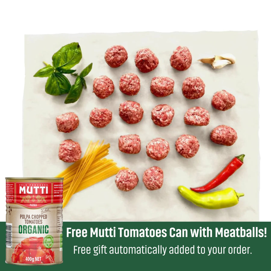 Premium Beef Meatballs 500g | Auckland Grocery Delivery Get Premium Beef Meatballs 500g delivered to your doorstep by your local Auckland grocery delivery. Shop Paddock To Pantry. Convenient online food shopping in NZ | Grocery Delivery Auckland | Grocery Delivery Nationwide | Fruit Baskets NZ | Online Food Shopping NZ Tired of dry, boring meatballs? Try these homestyle delicious and juicy meatballs with explosions of rich beefy flavour in every bite.