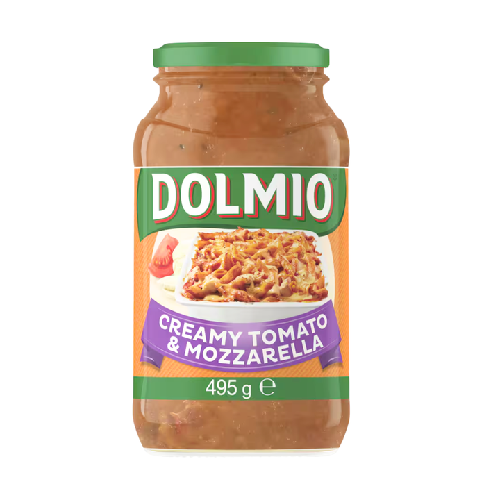 Dolmio Pasta Bake Sauce Creamy Tomato Mozzarella 495G | Auckland Grocery Delivery Get Dolmio Pasta Bake Sauce Creamy Tomato Mozzarella 495G delivered to your doorstep by your local Auckland grocery delivery. Shop Paddock To Pantry. Convenient online food shopping in NZ | Grocery Delivery Auckland | Grocery Delivery Nationwide | Fruit Baskets NZ | Online Food Shopping NZ Dolmio Pasta Bake Sauce Tomato Mozzarella makes it easy to whip up an effortless meal that everyone will love. Grocery Boxes Delivered stra