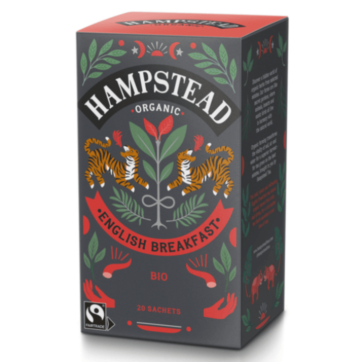 Hampstead Organic English Breakfast Tea | Auckland Grocery Delivery Get Hampstead Organic English Breakfast Tea delivered to your doorstep by your local Auckland grocery delivery. Shop Paddock To Pantry. Convenient online food shopping in NZ | Grocery Delivery Auckland | Grocery Delivery Nationwide | Fruit Baskets NZ | Online Food Shopping NZ Hampstead Organic English Breakfast Tea 20 Sachets Experience the rich tradition of Hampstead Organic English Breakfast Tea | Online Food Shopping NZ
