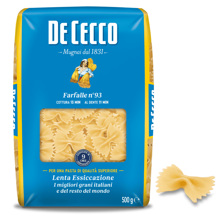 De Cecco Farfalle 500g | Auckland Grocery Delivery Get De Cecco Farfalle 500g delivered to your doorstep by your local Auckland grocery delivery. Shop Paddock To Pantry. Convenient online food shopping in NZ | Grocery Delivery Auckland | Grocery Delivery Nationwide | Fruit Baskets NZ | Online Food Shopping NZ Experience the charm of De Cecco Farfalle pasta. Available for delivery to your doorstep with Paddock To Pantry’s Auckland Grocery Delivery. Online shopping made easy in NZ