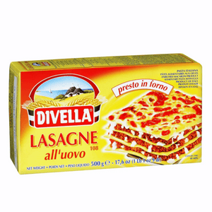 EUD Divella Lasagna all uovo | Auckland Grocery Delivery Get EUD Divella Lasagna all uovo delivered to your doorstep by your local Auckland grocery delivery. Shop Paddock To Pantry. Convenient online food shopping in NZ | Grocery Delivery Auckland | Grocery Delivery Nationwide | Fruit Baskets NZ | Online Food Shopping NZ Divella Lasagna Al Uovo 500g available for delivery to your doorstep with Paddock To Pantry’s Auckland Grocery Delivery. Online shopping made easy in NZ.
