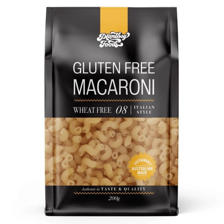 Plantasy Foods GF Macaroni | Auckland Grocery Delivery Get Plantasy Foods GF Macaroni delivered to your doorstep by your local Auckland grocery delivery. Shop Paddock To Pantry. Convenient online food shopping in NZ | Grocery Delivery Auckland | Grocery Delivery Nationwide | Fruit Baskets NZ | Online Food Shopping NZ Plantasy Foods GF Macaroni 200g delivered to your doorstep with Auckland grocery delivery from Paddock To Pantry. Convenient online food shopping in NZ