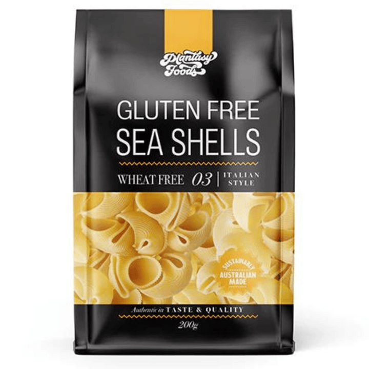 Plantasy Foods Gluten Free Seashell Pasta | Auckland Grocery Delivery Get Plantasy Foods Gluten Free Seashell Pasta delivered to your doorstep by your local Auckland grocery delivery. Shop Paddock To Pantry. Convenient online food shopping in NZ | Grocery Delivery Auckland | Grocery Delivery Nationwide | Fruit Baskets NZ | Online Food Shopping NZ Plantasy Foods GF Seashell Pasta 200g delivered to your doorstep with Auckland grocery delivery from Paddock To Pantry. Convenient online food shopping in NZ