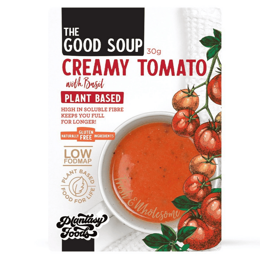 Plantasy Foods Soup Creamy Tomato | Auckland Grocery Delivery Get Plantasy Foods Soup Creamy Tomato delivered to your doorstep by your local Auckland grocery delivery. Shop Paddock To Pantry. Convenient online food shopping in NZ | Grocery Delivery Auckland | Grocery Delivery Nationwide | Fruit Baskets NZ | Online Food Shopping NZ Paddock To Pantry delivers groceries, fruit baskets & gift baskets nz wide 7 days a week with Auckland delivery 7 days. Get free grocery delivery when you spend $100 on overnight 