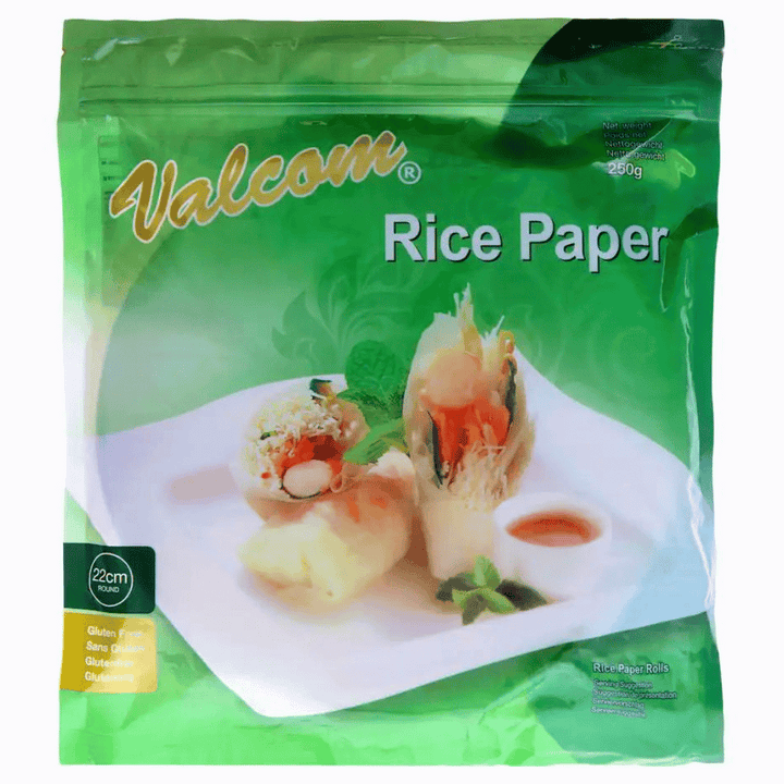 Valcom Rice Paper | Auckland Grocery Delivery Get Valcom Rice Paper delivered to your doorstep by your local Auckland grocery delivery. Shop Paddock To Pantry. Convenient online food shopping in NZ | Grocery Delivery Auckland | Grocery Delivery Nationwide | Fruit Baskets NZ | Online Food Shopping NZ Valcom Rice Paper 250g delivered to your doorstep with Auckland grocery delivery from Paddock To Pantry. Convenient online food shopping in NZ.