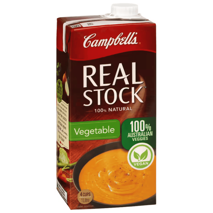 Campbells Vegetable Stock 1L | Auckland Grocery Delivery Get Campbells Vegetable Stock 1L delivered to your doorstep by your local Auckland grocery delivery. Shop Paddock To Pantry. Convenient online food shopping in NZ | Grocery Delivery Auckland | Grocery Delivery Nationwide | Fruit Baskets NZ | Online Food Shopping NZ Campbells Vegetable Stock 1L delivered to your doorstep with Auckland grocery delivery from Paddock To Pantry. Convenient online food shopping in NZ