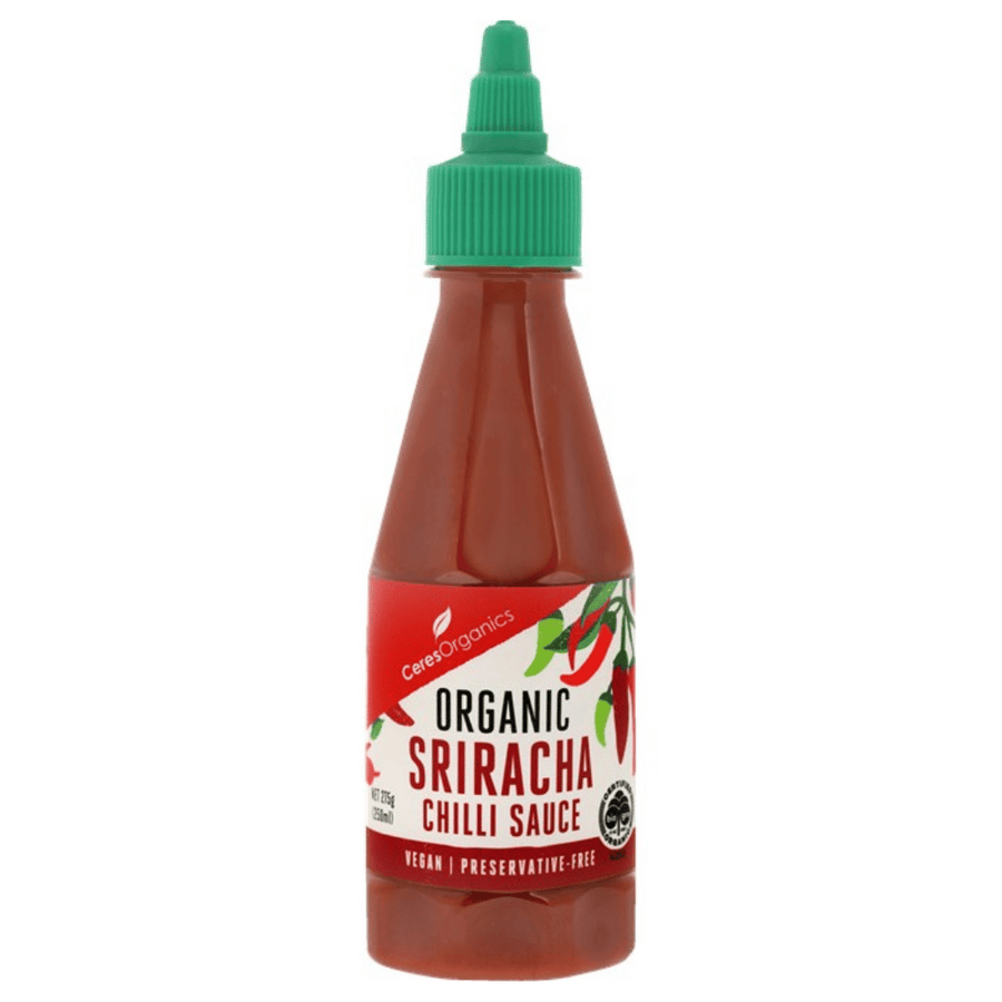 Ceres Organics - Organic Sriracha Chilli Sauce | Auckland Grocery Delivery Get Ceres Organics - Organic Sriracha Chilli Sauce delivered to your doorstep by your local Auckland grocery delivery. Shop Paddock To Pantry. Convenient online food shopping in NZ | Grocery Delivery Auckland | Grocery Delivery Nationwide | Fruit Baskets NZ | Online Food Shopping NZ Organic Sriracha Chilli Sauce 250ml delivered to your doorstep with Auckland grocery delivery from Paddock To Pantry. Convenient online food shopping in 