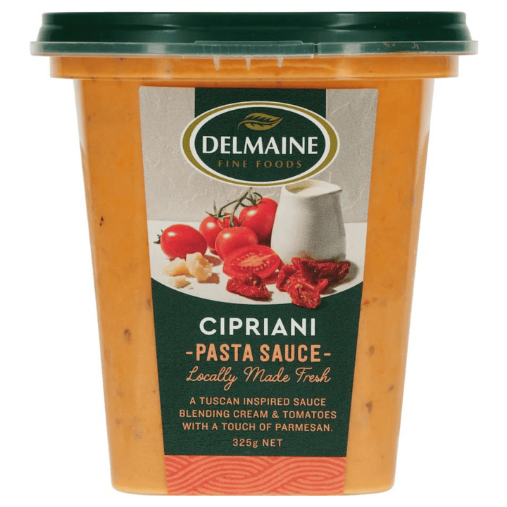 Delmaine Cipriani Sauce | Auckland Grocery Delivery Get Delmaine Cipriani Sauce delivered to your doorstep by your local Auckland grocery delivery. Shop Paddock To Pantry. Convenient online food shopping in NZ | Grocery Delivery Auckland | Grocery Delivery Nationwide | Fruit Baskets NZ | Online Food Shopping NZ Delmaine Cipriani Sauce 325g | Auckland Grocery Delivery 
Get Delmaine Cipriani delivered to your doorstep with Auckland grocery delivery from Paddock To Pantry. Convenient online food shopping in NZ