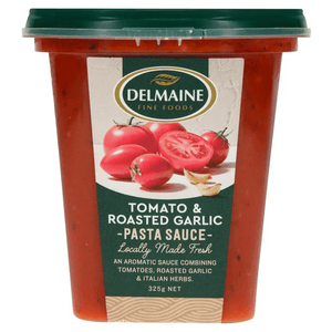 Delmaine Tomato & Garlic | Auckland Grocery Delivery Get Delmaine Tomato & Garlic delivered to your doorstep by your local Auckland grocery delivery. Shop Paddock To Pantry. Convenient online food shopping in NZ | Grocery Delivery Auckland | Grocery Delivery Nationwide | Fruit Baskets NZ | Online Food Shopping NZ Delmaine Tomato & Garlic 325g | Auckland Grocery Delivery 
Get Delmaine Tomato & Garlic 325g delivered to your doorstep with Auckland grocery delivery from Paddock To Pantry. Convenient online food