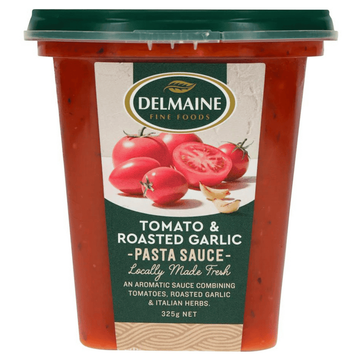 Delmaine Tomato & Garlic | Auckland Grocery Delivery Get Delmaine Tomato & Garlic delivered to your doorstep by your local Auckland grocery delivery. Shop Paddock To Pantry. Convenient online food shopping in NZ | Grocery Delivery Auckland | Grocery Delivery Nationwide | Fruit Baskets NZ | Online Food Shopping NZ Delmaine Tomato & Garlic 325g | Auckland Grocery Delivery 
Get Delmaine Tomato & Garlic 325g delivered to your doorstep with Auckland grocery delivery from Paddock To Pantry. Convenient online food