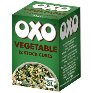 OXO Vege stock cubes 12 | Auckland Grocery Delivery Get OXO Vege stock cubes 12 delivered to your doorstep by your local Auckland grocery delivery. Shop Paddock To Pantry. Convenient online food shopping in NZ | Grocery Delivery Auckland | Grocery Delivery Nationwide | Fruit Baskets NZ | Online Food Shopping NZ OXO Vege Stock Cubes 12 Cubes - 71g delivered to your doorstep with Auckland grocery delivery from Paddock To Pantry. Convenient online food shopping in NZ