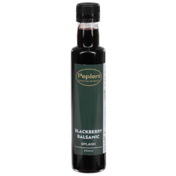 Peplers Blackberry Balsamic Splash | Auckland Grocery Delivery Get Peplers Blackberry Balsamic Splash delivered to your doorstep by your local Auckland grocery delivery. Shop Paddock To Pantry. Convenient online food shopping in NZ | Grocery Delivery Auckland | Grocery Delivery Nationwide | Fruit Baskets NZ | Online Food Shopping NZ Peplers Blackberry Balsamic 250ml delivered to your doorstep with Auckland grocery delivery from Paddock To Pantry. Convenient online food shopping in NZ