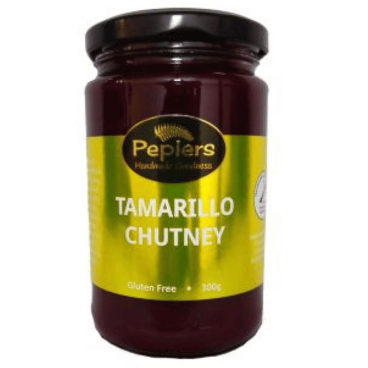 Peplers Tamarillo Chutney | Auckland Grocery Delivery Get Peplers Tamarillo Chutney delivered to your doorstep by your local Auckland grocery delivery. Shop Paddock To Pantry. Convenient online food shopping in NZ | Grocery Delivery Auckland | Grocery Delivery Nationwide | Fruit Baskets NZ | Online Food Shopping NZ Peplers Tamarillo chutney 300g delivered to your doorstep with Auckland grocery delivery from Paddock To Pantry. Convenient online food shopping in NZ
