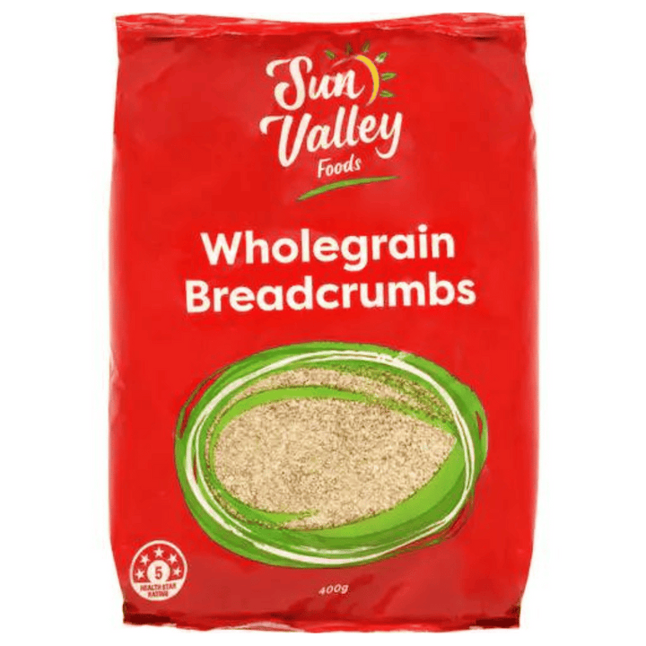 Sun Valley Wholegrain Bread Crumb | Auckland Grocery Delivery Get Sun Valley Wholegrain Bread Crumb delivered to your doorstep by your local Auckland grocery delivery. Shop Paddock To Pantry. Convenient online food shopping in NZ | Grocery Delivery Auckland | Grocery Delivery Nationwide | Fruit Baskets NZ | Online Food Shopping NZ Sun Valley Wholegrain breadcrumb 400g delivered to your doorstep with Auckland grocery delivery from Paddock To Pantry. Convenient online food shopping in NZ