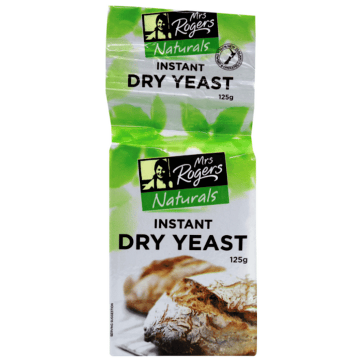 Rogers Instant Dry Yeast | Auckland Grocery Delivery Get Rogers Instant Dry Yeast delivered to your doorstep by your local Auckland grocery delivery. Shop Paddock To Pantry. Convenient online food shopping in NZ | Grocery Delivery Auckland | Grocery Delivery Nationwide | Fruit Baskets NZ | Online Food Shopping NZ Rogers Instant Dry Yeast 125g Available for delivery to your doorstep with Paddock To Pantry’s Nationwide Grocery Delivery. Online shopping made easy in NZ