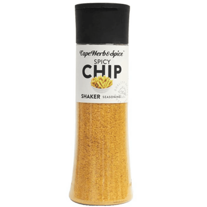 Cape Herb Spicy Chip Shaker | Auckland Grocery Delivery Get Cape Herb Spicy Chip Shaker delivered to your doorstep by your local Auckland grocery delivery. Shop Paddock To Pantry. Convenient online food shopping in NZ | Grocery Delivery Auckland | Grocery Delivery Nationwide | Fruit Baskets NZ | Online Food Shopping NZ Cape Herb Spicy Chip Shaker 360g Available for delivery to your doorstep with Paddock To Pantry’s Nationwide Grocery Delivery. Online shopping made easy in NZ