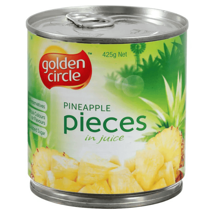 Golden Circle Pineapple Pieces | Auckland Grocery Delivery Get Golden Circle Pineapple Pieces delivered to your doorstep by your local Auckland grocery delivery. Shop Paddock To Pantry. Convenient online food shopping in NZ | Grocery Delivery Auckland | Grocery Delivery Nationwide | Fruit Baskets NZ | Online Food Shopping NZ Golden Circle Pineapple Pieces 425g delivered to your door 7 days in Auckland and NZ wide overnight with Paddock To Pantry. | Free delivery on orders over $125. 