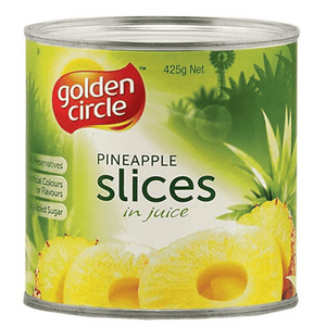 Golden Circle Pineapple Slices | Auckland Grocery Delivery Get Golden Circle Pineapple Slices delivered to your doorstep by your local Auckland grocery delivery. Shop Paddock To Pantry. Convenient online food shopping in NZ | Grocery Delivery Auckland | Grocery Delivery Nationwide | Fruit Baskets NZ | Online Food Shopping NZ Golden Circle Pineapple Slices 425g delivered to your door 7 days in Auckland and NZ wide overnight with Paddock To Pantry. | Free delivery on orders over $125. 