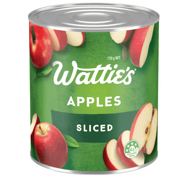 Watties Apple Slices | Auckland Grocery Delivery Get Watties Apple Slices delivered to your doorstep by your local Auckland grocery delivery. Shop Paddock To Pantry. Convenient online food shopping in NZ | Grocery Delivery Auckland | Grocery Delivery Nationwide | Fruit Baskets NZ | Online Food Shopping NZ Watties Apple Slices 770g delivered to your door 7 days in Auckland and NZ wide overnight with Paddock To Pantry. | Free delivery on orders over $125. 