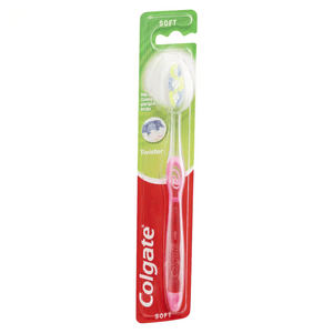 Colgate Twister Tooth Brush | Auckland Grocery Delivery Get Colgate Twister Tooth Brush delivered to your doorstep by your local Auckland grocery delivery. Shop Paddock To Pantry. Convenient online food shopping in NZ | Grocery Delivery Auckland | Grocery Delivery Nationwide | Fruit Baskets NZ | Online Food Shopping NZ Colgate Twister Tooth Brush delivered to your door 7 days in Auckland and NZ wide overnight with Paddock To Pantry. | Free delivery on orders over $125. 