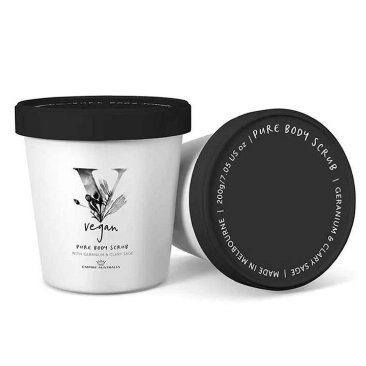Vegan Pure Body Scrub | Auckland Grocery Delivery Get Vegan Pure Body Scrub delivered to your doorstep by your local Auckland grocery delivery. Shop Paddock To Pantry. Convenient online food shopping in NZ | Grocery Delivery Auckland | Grocery Delivery Nationwide | Fruit Baskets NZ | Online Food Shopping NZ Vegan Pure Body Scrub 125g Available for delivery to your doorstep with Paddock To Pantry’s Nationwide Grocery Delivery. Online shopping made easy in NZ