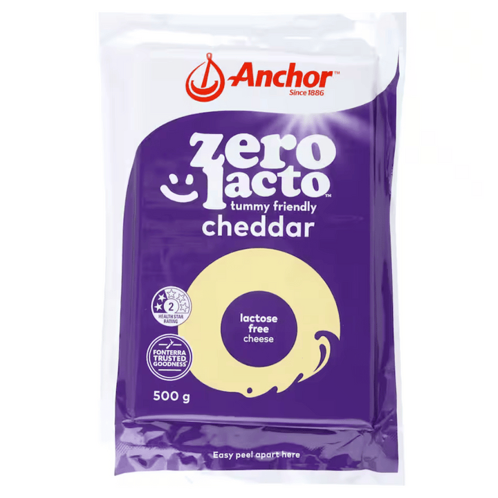 Anchor Zero Lacto Cheddar 500g | Auckland Grocery Delivery Get Anchor Zero Lacto Cheddar 500g delivered to your doorstep by your local Auckland grocery delivery. Shop Paddock To Pantry. Convenient online food shopping in NZ | Grocery Delivery Auckland | Grocery Delivery Nationwide | Fruit Baskets NZ | Online Food Shopping NZ Anchor Zero Lacto Cheddar 500g Available for delivery to your doorstep with Paddock To Pantry’s Nationwide Grocery Delivery. Online shopping made easy in NZ