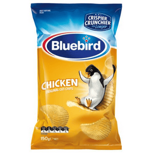 Bluebird Chicken chips 150g | Auckland Grocery Delivery Get Bluebird Chicken chips 150g delivered to your doorstep by your local Auckland grocery delivery. Shop Paddock To Pantry. Convenient online food shopping in NZ | Grocery Delivery Auckland | Grocery Delivery Nationwide | Fruit Baskets NZ | Online Food Shopping NZ Bluebird Chicken Chips 150g Available for delivery to your doorstep with Paddock To Pantry’s Nationwide Grocery Delivery. Online shopping made easy in NZ