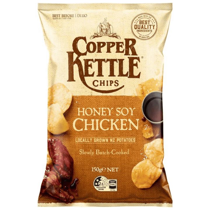 BB C/Kettle Honey Soy Chicken | Auckland Grocery Delivery Get BB C/Kettle Honey Soy Chicken delivered to your doorstep by your local Auckland grocery delivery. Shop Paddock To Pantry. Convenient online food shopping in NZ | Grocery Delivery Auckland | Grocery Delivery Nationwide | Fruit Baskets NZ | Online Food Shopping NZ Copper Kettle Honey Soy Chicken delivered to your door 7 days in Auckland and NZ wide overnight with Paddock To Pantry. | Free delivery on orders over $125. 