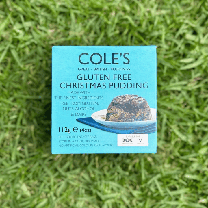 Coles Christmas Pudding - Gluten Nut Dairy & Alcohol Free | Auckland Grocery Delivery Get Coles Christmas Pudding - Gluten Nut Dairy & Alcohol Free delivered to your doorstep by your local Auckland grocery delivery. Shop Paddock To Pantry. Convenient online food shopping in NZ | Grocery Delivery Auckland | Grocery Delivery Nationwide | Fruit Baskets NZ | Online Food Shopping NZ Coles Gluten FreeChristmas Pudding Available for delivery to your doorstep with Paddock To Pantry’s Nationwide Grocery Delivery. On