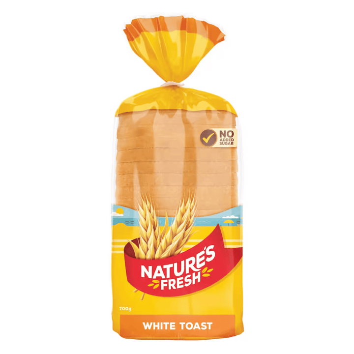 Nature's Fresh White Toast | Auckland Grocery Delivery Get Nature's Fresh White Toast delivered to your doorstep by your local Auckland grocery delivery. Shop Paddock To Pantry. Convenient online food shopping in NZ | Grocery Delivery Auckland | Grocery Delivery Nationwide | Fruit Baskets NZ | Online Food Shopping NZ Nature's Fresh is a leading brand in the New Zealand packaged bread market and bakes a range of loaves, wraps, buns and rolls. | Grocery Delivery Auckland
