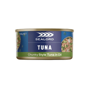 Sealord Chunky Tuna n Oil 185g | Auckland Grocery Delivery Get Sealord Chunky Tuna n Oil 185g delivered to your doorstep by your local Auckland grocery delivery. Shop Paddock To Pantry. Convenient online food shopping in NZ | Grocery Delivery Auckland | Grocery Delivery Nationwide | Fruit Baskets NZ | Online Food Shopping NZ Indulge in the delectable flavour of Sealord Chunky Tuna in Oil. This premium tuna is packed with generous, tender chunks of sustainably caught fish NZ Delivery