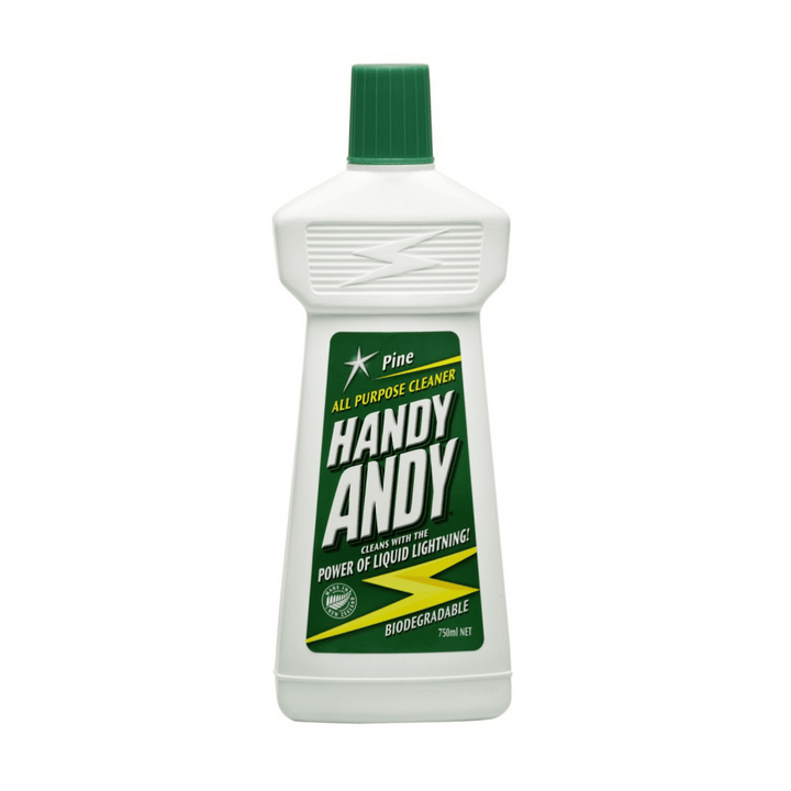 Handy Andy All Purpose 750ml | Auckland Grocery Delivery Get Handy Andy All Purpose 750ml delivered to your doorstep by your local Auckland grocery delivery. Shop Paddock To Pantry. Convenient online food shopping in NZ | Grocery Delivery Auckland | Grocery Delivery Nationwide | Fruit Baskets NZ | Online Food Shopping NZ Handy Andy All Purpose 750ml Handy Andy is a versatile and powerful all-purpose liquid cleaner. Get household essentials from Paddock to Pantry