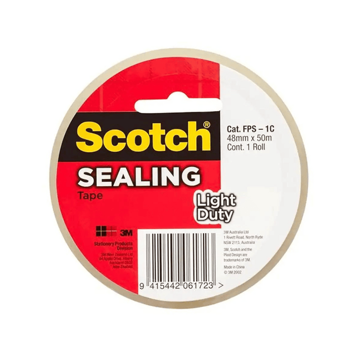 Scitch Sealing Tape | Auckland Grocery Delivery Get Scitch Sealing Tape delivered to your doorstep by your local Auckland grocery delivery. Shop Paddock To Pantry. Convenient online food shopping in NZ | Grocery Delivery Auckland | Grocery Delivery Nationwide | Fruit Baskets NZ | Online Food Shopping NZ Scotch Sealing Tape 48mmx50m Clear Scotch® Performance PVC Packaging Tape. perfect for bigger jobs. Nationwide shipping available with Paddock to Pantry.