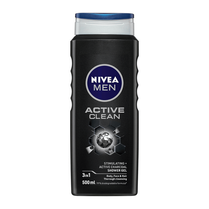 Nivea Men Shower Gel 3in1 Active Charcoal 500ml | Auckland Grocery Delivery Get Nivea Men Shower Gel 3in1 Active Charcoal 500ml delivered to your doorstep by your local Auckland grocery delivery. Shop Paddock To Pantry. Convenient online food shopping in NZ | Grocery Delivery Auckland | Grocery Delivery Nationwide | Fruit Baskets NZ | Online Food Shopping NZ Nivea Men Shower Gel 3in1 Active Charcoal 500ml. Mens grooming and health needs delivered from Paddock to Pantry. 