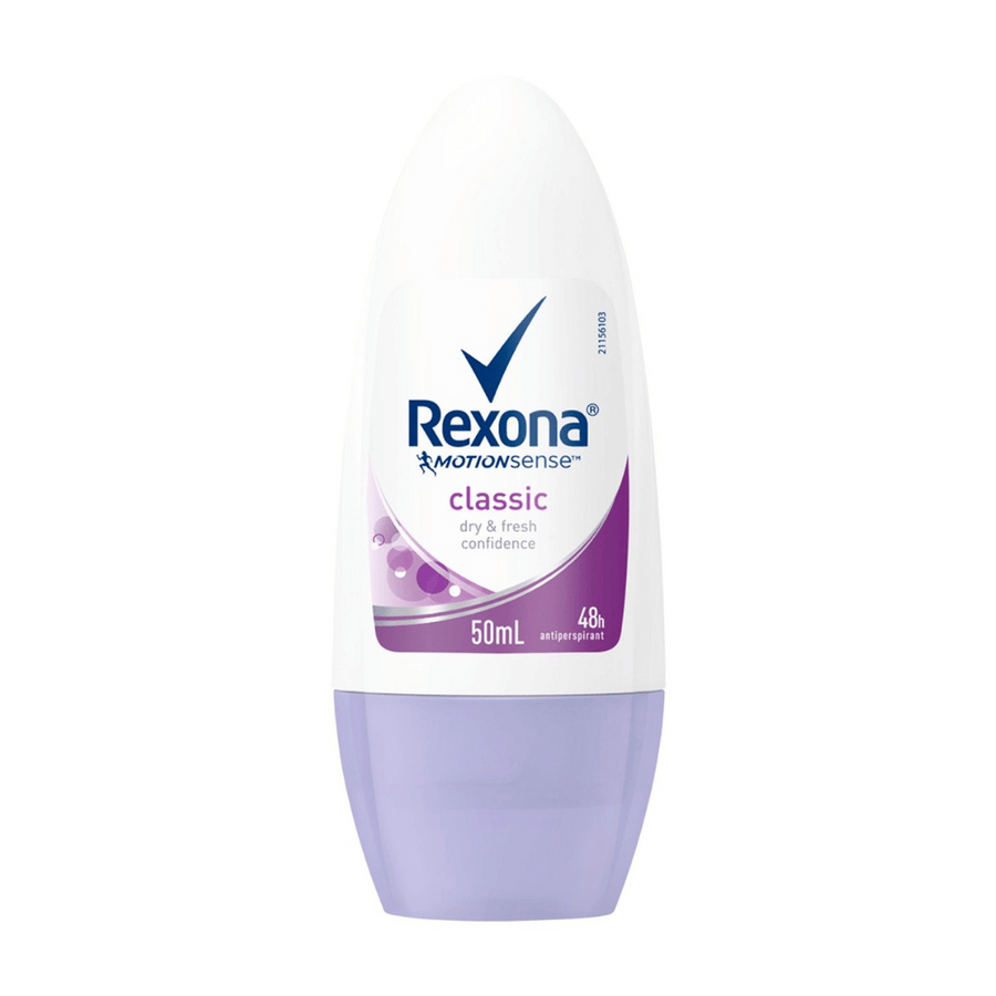 Rexona Classic 48hr 50ml | Auckland Grocery Delivery Get Rexona Classic 48hr 50ml delivered to your doorstep by your local Auckland grocery delivery. Shop Paddock To Pantry. Convenient online food shopping in NZ | Grocery Delivery Auckland | Grocery Delivery Nationwide | Fruit Baskets NZ | Online Food Shopping NZ Rexona Classic 48hr 50ml powerful 48-hour antiperspirant roll-on deodorant provides long-lasting protection against sweat and odor throughout the day.