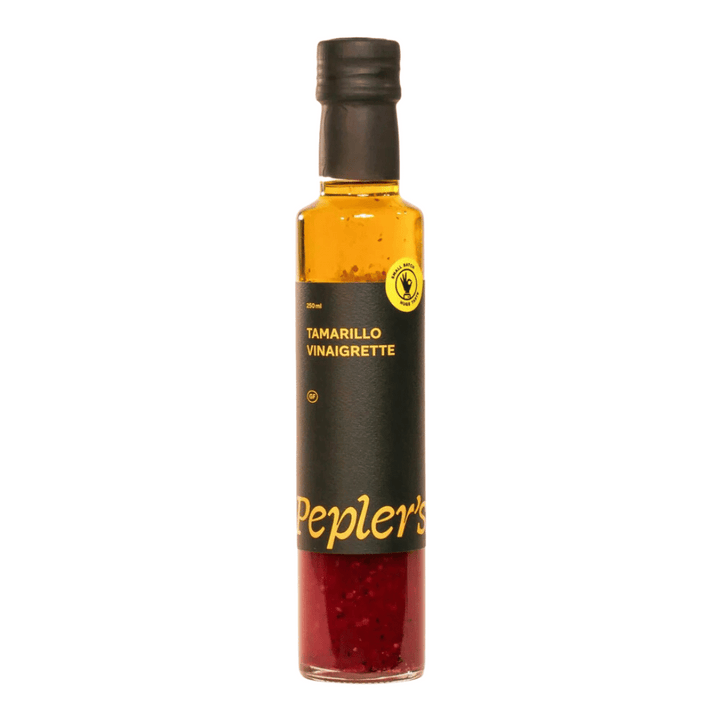 Peplers Tamarillo Vinaigrette 250g | Auckland Grocery Delivery Get Peplers Tamarillo Vinaigrette 250g delivered to your doorstep by your local Auckland grocery delivery. Shop Paddock To Pantry. Convenient online food shopping in NZ | Grocery Delivery Auckland | Grocery Delivery Nationwide | Fruit Baskets NZ | Online Food Shopping NZ Peplers Tamarillo Vinaigrette 250g delivered to your doorstep with Auckland grocery delivery from Paddock To Pantry. Convenient online food shopping in NZ