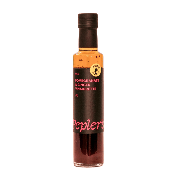 Peplers Pomegranate Vinaigrette 250g | Auckland Grocery Delivery Get Peplers Pomegranate Vinaigrette 250g delivered to your doorstep by your local Auckland grocery delivery. Shop Paddock To Pantry. Convenient online food shopping in NZ | Grocery Delivery Auckland | Grocery Delivery Nationwide | Fruit Baskets NZ | Online Food Shopping NZ 