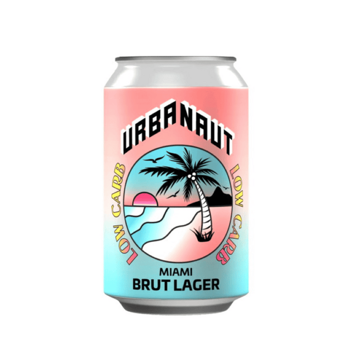 Urbanaut Miami Brut Lager Low Carb 5% | Auckland Grocery Delivery Get Urbanaut Miami Brut Lager Low Carb 5% delivered to your doorstep by your local Auckland grocery delivery. Shop Paddock To Pantry. Convenient online food shopping in NZ | Grocery Delivery Auckland | Grocery Delivery Nationwide | Fruit Baskets NZ | Online Food Shopping NZ Urbanaut Miami Brut Lager Low Carb 5%. Urbanaut Miami Brut Lager is brewed with quality ingredients to deliver a superior, refreshing experience.