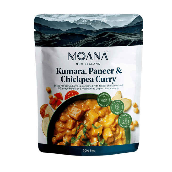 Moana Kumara Paneer and Chickpea Curry 300g | Auckland Grocery Delivery Get Moana Kumara Paneer and Chickpea Curry 300g delivered to your doorstep by your local Auckland grocery delivery. Shop Paddock To Pantry. Convenient online food shopping in NZ | Grocery Delivery Auckland | Grocery Delivery Nationwide | Fruit Baskets NZ | Online Food Shopping NZ Moana Kumara Paneer and Chickpea Curry Heat and serve with oven-toasted Naan bread, Chapati bread or fluffy white rice. 