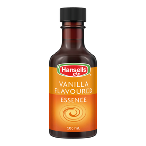 Hansells Vanilla Flavoured Essence 100ml | Auckland Grocery Delivery Get Hansells Vanilla Flavoured Essence 100ml delivered to your doorstep by your local Auckland grocery delivery. Shop Paddock To Pantry. Convenient online food shopping in NZ | Grocery Delivery Auckland | Grocery Delivery Nationwide | Fruit Baskets NZ | Online Food Shopping NZ Hansells Vanilla Flavoured Essence, An affordable alternative to real vanilla extract, Vanilla Flavoured Essence is perfect for flavouring desserts and baking.