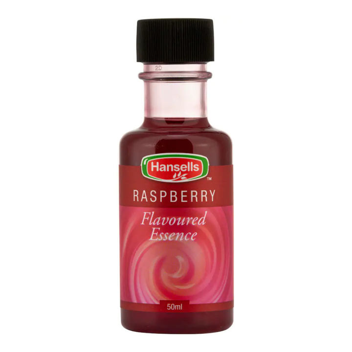 Hansells Raspberry Flavoured Essense 50ml | Auckland Grocery Delivery Get Hansells Raspberry Flavoured Essense 50ml delivered to your doorstep by your local Auckland grocery delivery. Shop Paddock To Pantry. Convenient online food shopping in NZ | Grocery Delivery Auckland | Grocery Delivery Nationwide | Fruit Baskets NZ | Online Food Shopping NZ 