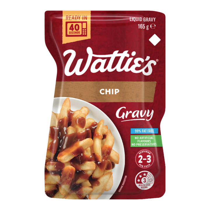 Watties Chip Gravy | Auckland Grocery Delivery Get Watties Chip Gravy delivered to your doorstep by your local Auckland grocery delivery. Shop Paddock To Pantry. Convenient online food shopping in NZ | Grocery Delivery Auckland | Grocery Delivery Nationwide | Fruit Baskets NZ | Online Food Shopping NZ 