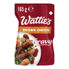 Watties Brown Onion Gravy 165g | Auckland Grocery Delivery Get Watties Brown Onion Gravy 165g delivered to your doorstep by your local Auckland grocery delivery. Shop Paddock To Pantry. Convenient online food shopping in NZ | Grocery Delivery Auckland | Grocery Delivery Nationwide | Fruit Baskets NZ | Online Food Shopping NZ Watties Brown Onion Gravy 165g, this classic gravy is great with sausages, mash and peas and is also tasty cooked into a steak pie