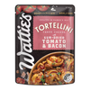 Watties Sundried Tomato and Bacon Tortellini 350g | Auckland Grocery Delivery Get Watties Sundried Tomato and Bacon Tortellini 350g delivered to your doorstep by your local Auckland grocery delivery. Shop Paddock To Pantry. Convenient online food shopping in NZ | Grocery Delivery Auckland | Grocery Delivery Nationwide | Fruit Baskets NZ | Online Food Shopping NZ Watties Sundried Tomato and Bacon Tortellini 350g A delicious meal for one ready in less than 2 minutes. Get delivered to your door with Paddock to