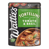 Watties Italian Style Tomato and Basil Tortellini 350g | Auckland Grocery Delivery Get Watties Italian Style Tomato and Basil Tortellini 350g delivered to your doorstep by your local Auckland grocery delivery. Shop Paddock To Pantry. Convenient online food shopping in NZ | Grocery Delivery Auckland | Grocery Delivery Nationwide | Fruit Baskets NZ | Online Food Shopping NZ Watties Italian Style Tomato and Bacon Tortellini 350g A tasty three cheese tortellini combined with a tomato and basil sauce and cooked