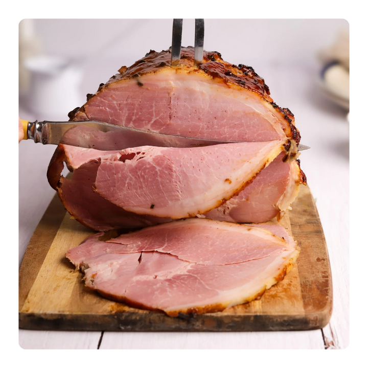 Frozen NZ Whole Champagne Ham | Auckland Grocery Delivery Get Frozen NZ Whole Champagne Ham delivered to your doorstep by your local Auckland grocery delivery. Shop Paddock To Pantry. Convenient online food shopping in NZ | Grocery Delivery Auckland | Grocery Delivery Nationwide | Fruit Baskets NZ | Online Food Shopping NZ Frozen NZ Whole Champagne Ham. Frozen Whole NZ Champagne Ham is made from premium New Zealand pork, which is naturally smoked for its rich flavour.